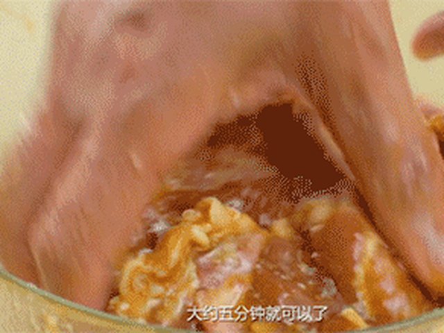 【葱烧大排】步骤3制作图解