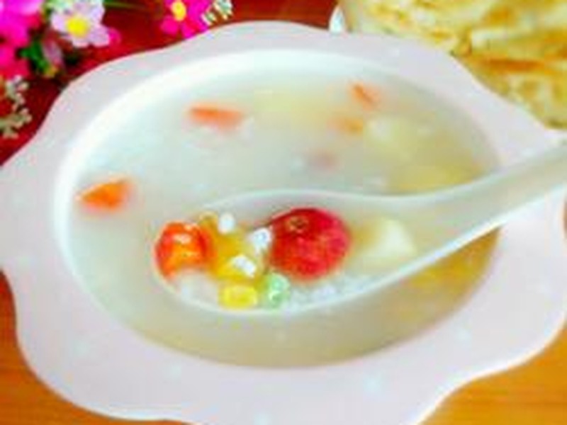 开胃什锦苹果羹