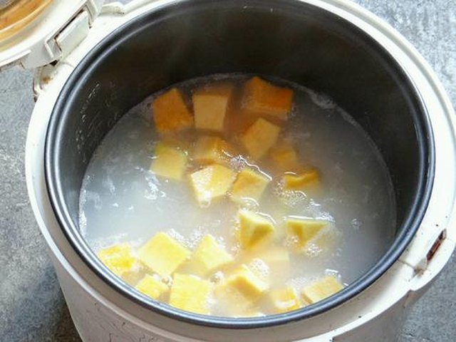 【南瓜糯米粥】步骤4