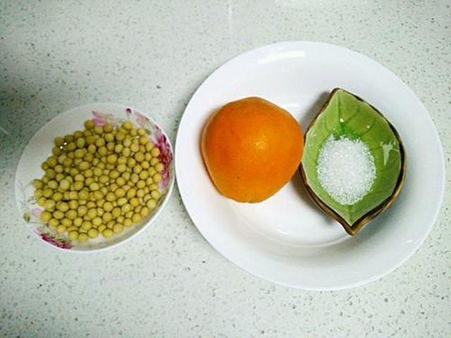 【香橙豆浆】步骤1