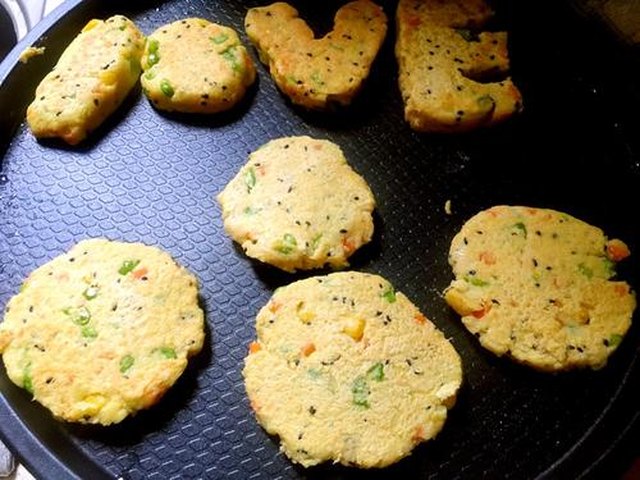 【LOVE豆渣饼】步骤4制作图解