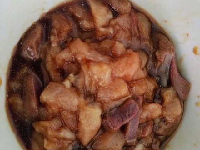 【猪肝瘦肉五彩粥】步骤2