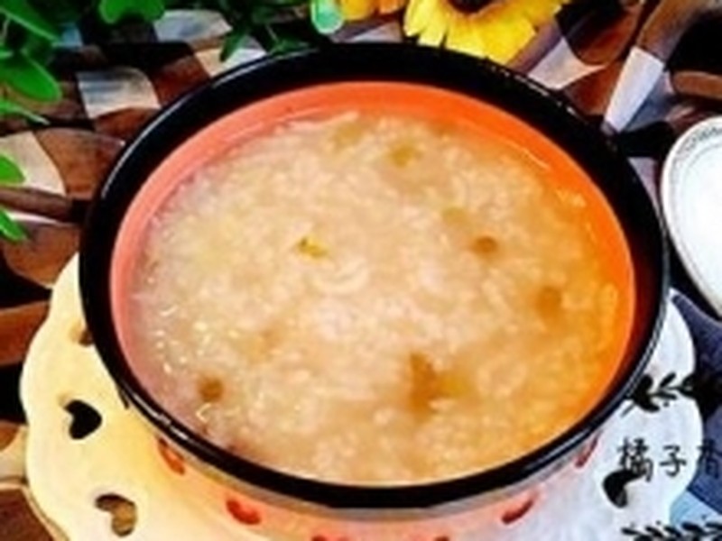 绿豆大米粥