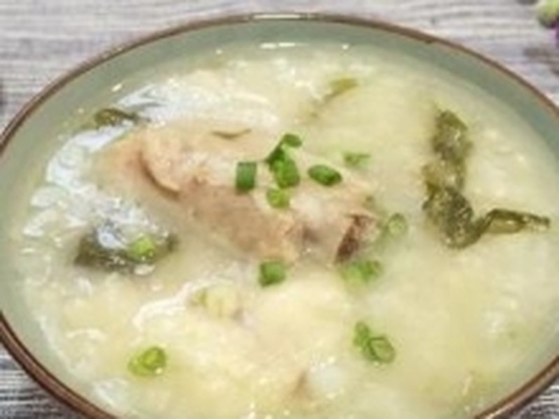 梅菜排骨粥