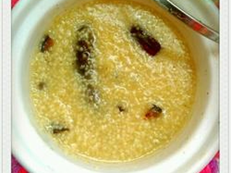 海参小米粥