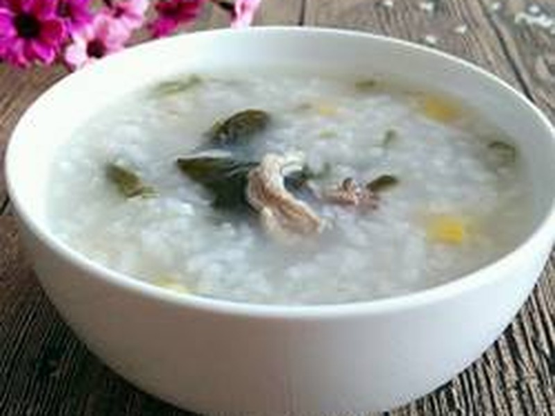紫菜瘦肉粥
