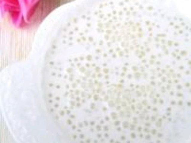 【椰汁西米汤圆火龙果盅】步骤2
