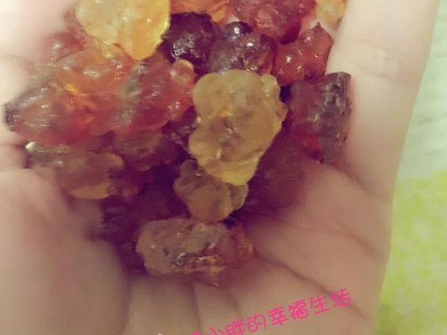 【桂花桃胶皂米羹】步骤1