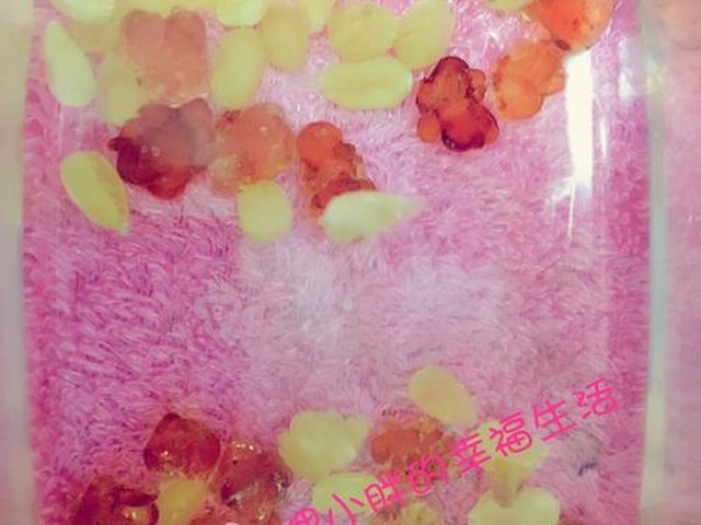 【桂花桃胶皂米羹】步骤2