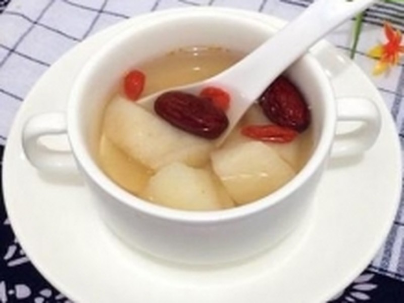 冰糖蜂蜜炖雪梨