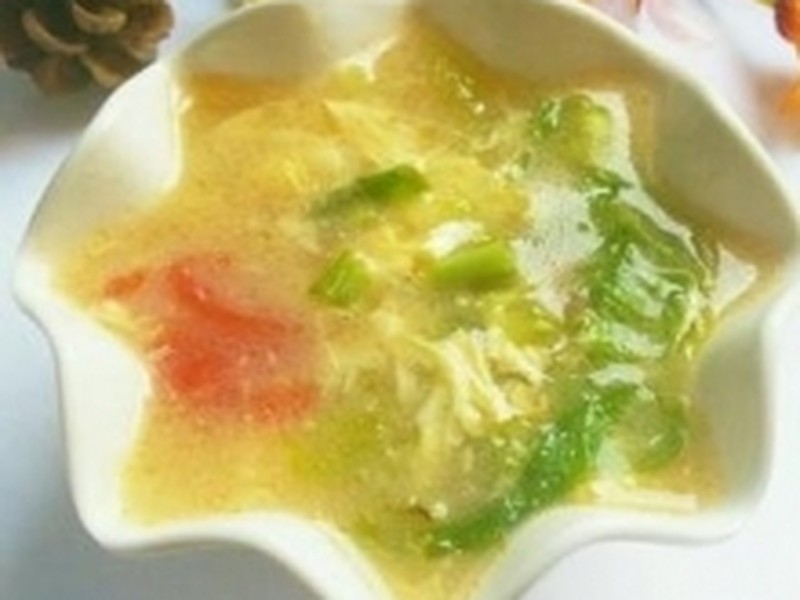 生菜鸡蛋汤