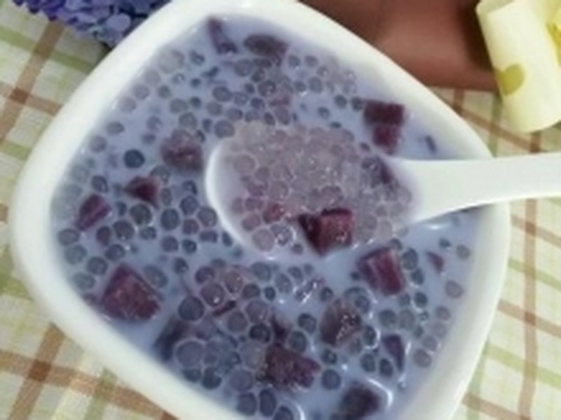 紫薯西米露
