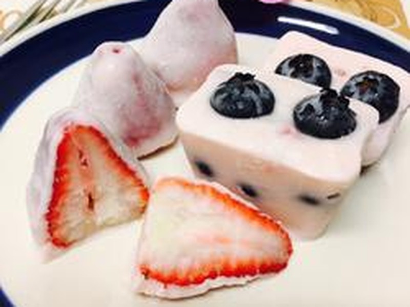 酸奶水果冻