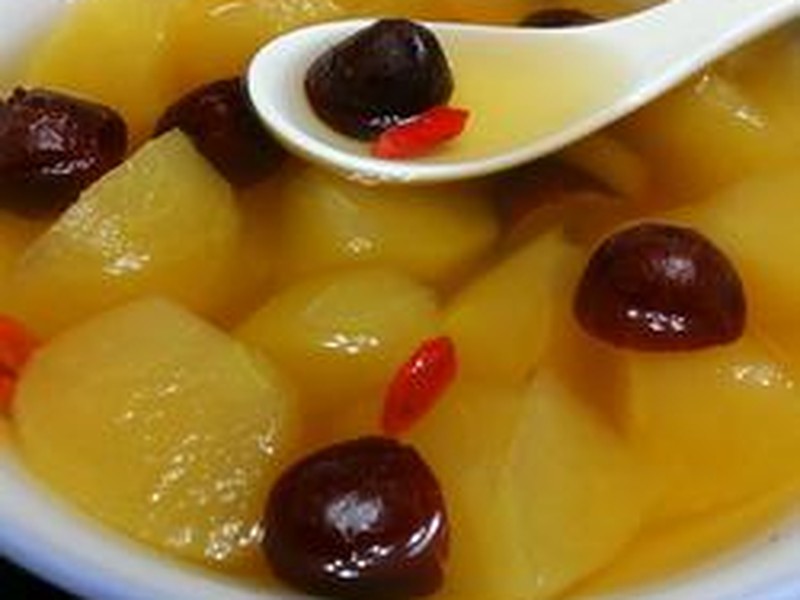 红枣枸杞苹果汤