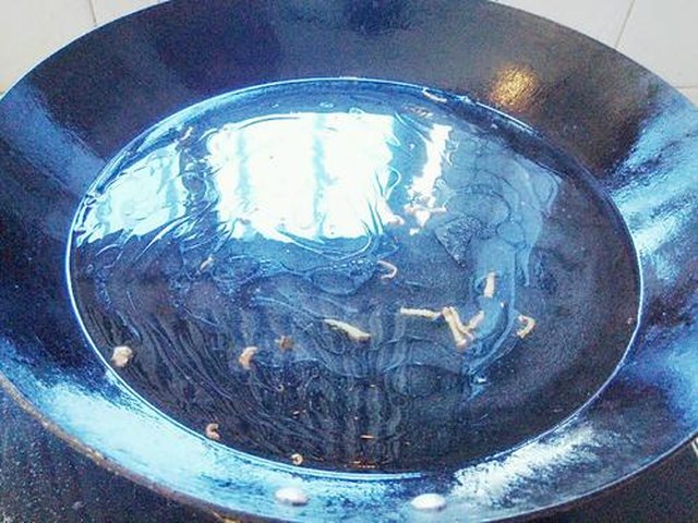【青菜豆腐末汤羹】步骤4制作图解